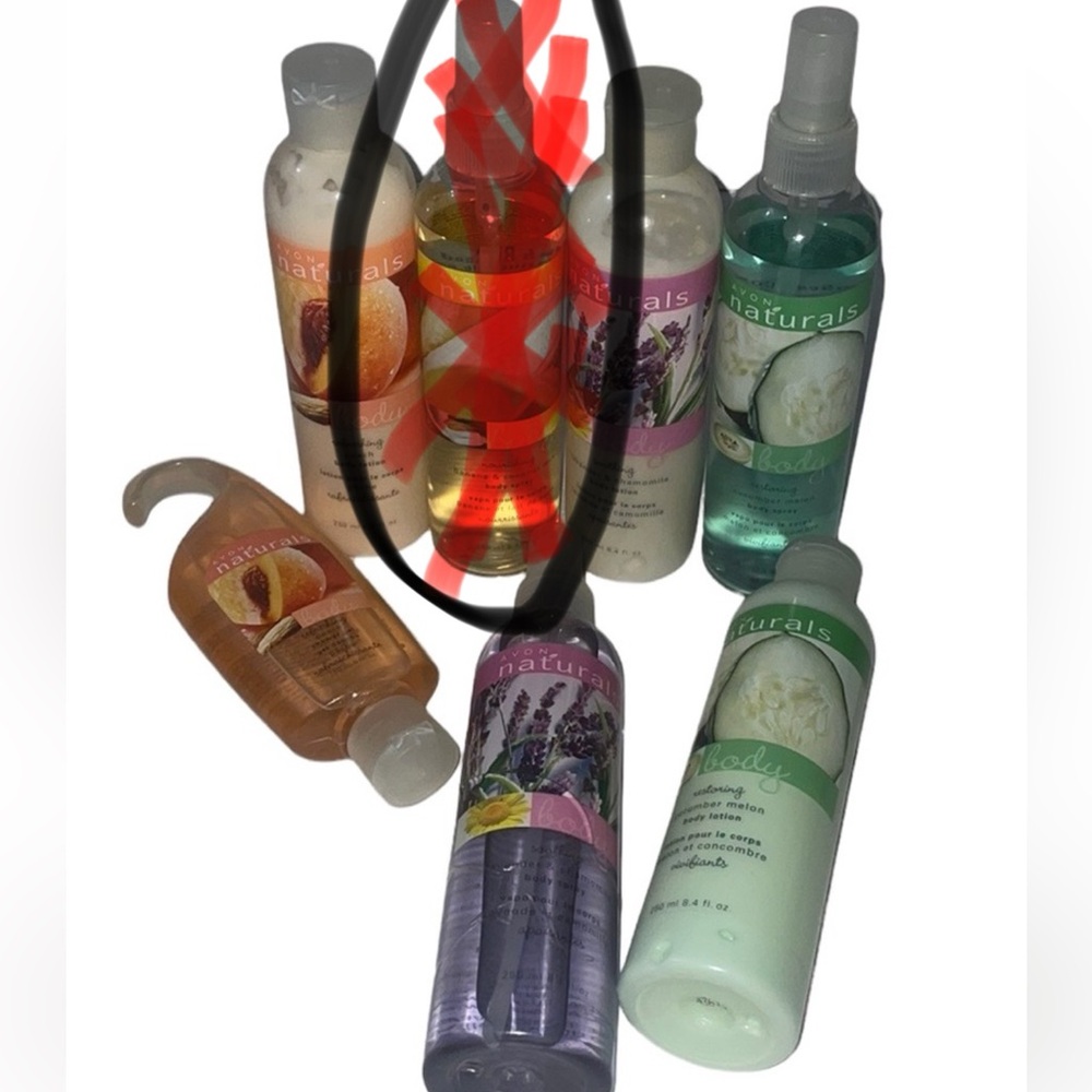 Avon Shower, Mist, and Lotion Bundle